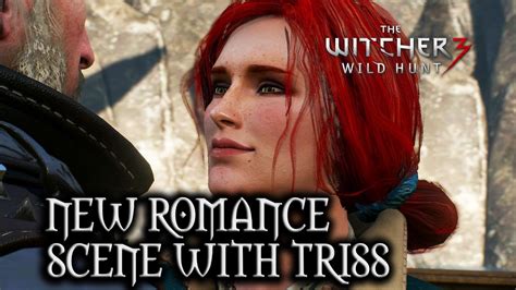 The Witcher 3 Wild Hunt New Romance Scene With Triss In Sunstone Patch 110 Youtube