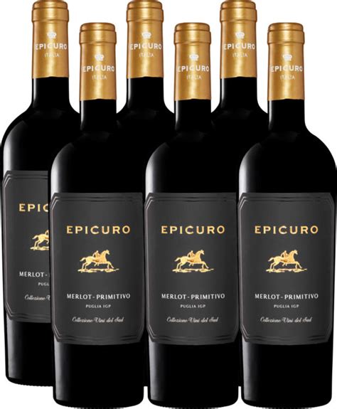 Profital Epicuro Oro Merlot Primitivo Puglia Igp Apulien