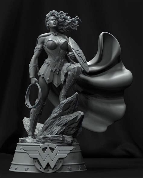 Wonder Woman Stl Files For 3d Printing 3D PRINT MAKER CLUB