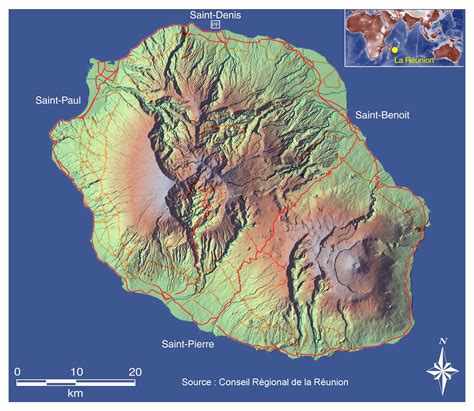 petróleo Sofocar fluir la reunion island map pista Imposible George Hanbury