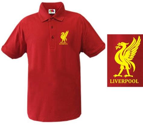 Liverpool Fc Club Liverpool Football Polo Shirt All Sizes Available