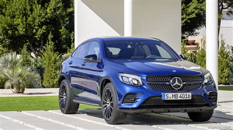 2017 Mercedes-Benz GLC Coupe (Color: Brilliant Blue) - Front | Caricos