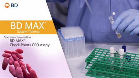 Sample Preparation Bd Max™ Cpo Assay Bd Max™ Club