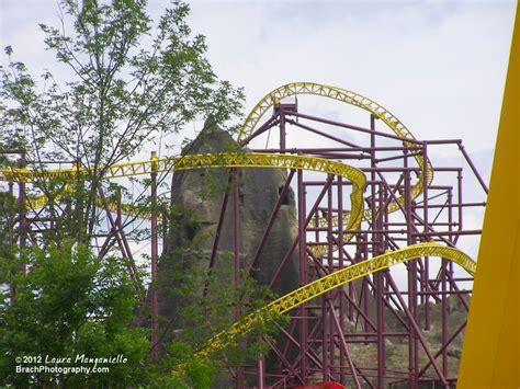 BrachPhotography - Kings Dominion - Volcano: The Blast Coaster