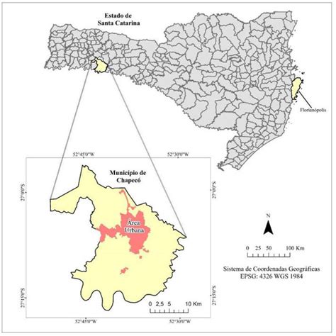 Localização Do Município De Chapecó Sc Download Scientific Diagram