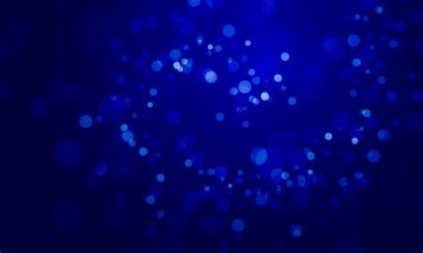 Premium Photo | Abstract blue background with bokeh