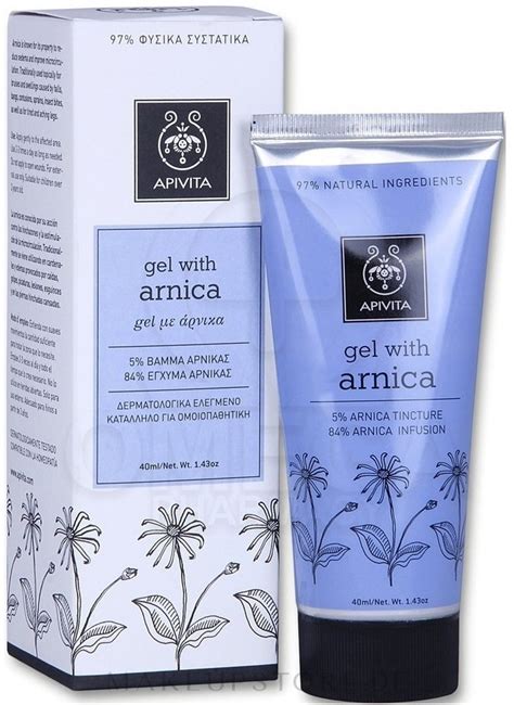 Apivita Gel With Arnica Cremegel Mit Arnika Makeupstore De