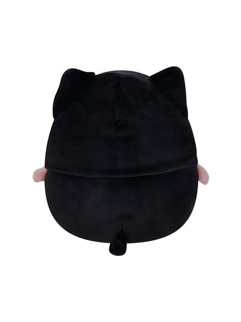 Peluche Squishmallows De 20 Cm Archie Laxolotl En Costume De Chat Noir