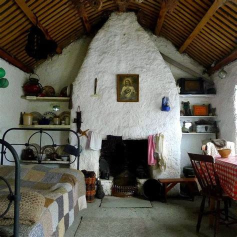 Irish cabin interior ... Glencolmcille, Co. Donegal, Ireland | Irish ...