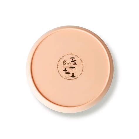 Tampo Cogumelo Fosco mm Nude unidade Só Boleiras Rizzo Rizzo Embalagens