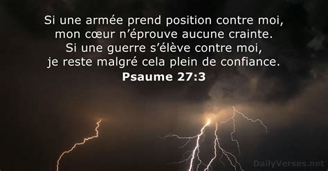 14 Avril 2024 Verset Biblique Du Jour Psaume 27 3 DailyVerses Net