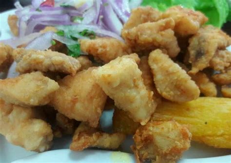 Chicharrón de pescado Receta de Doris Jaime Cookpad