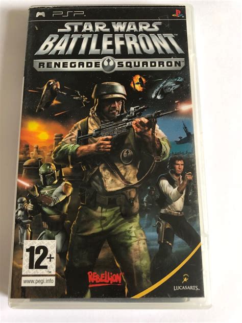 Psp Star Wars Battlefront Renegade Squadron Game Sony Playstation