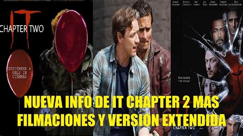 Nueva Info De It Eso Chapter Mas Filmaciones Y Que Paso Con La