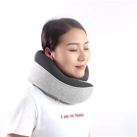 Soft Neck Support Neck Pillow Cover Car Seat Headrest Airplane Scarf