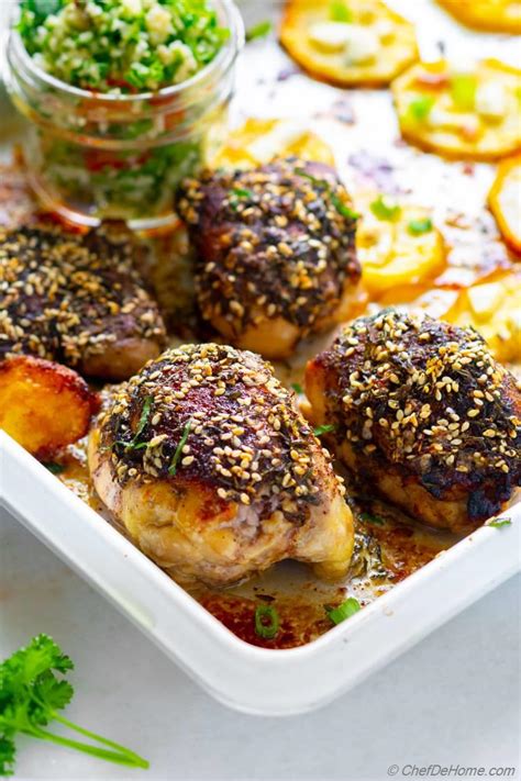 Za Atar Chicken Recipe Chefdehome