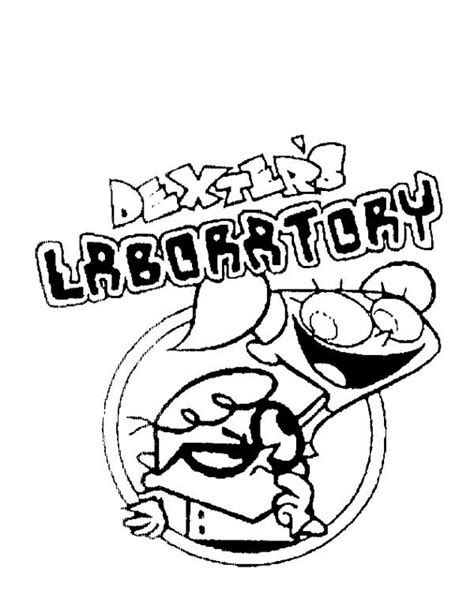 55 Desenhos do Laboratório do Dexter para Colorir