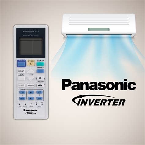 Master D Panasonic Air Cond Remote Control Iauto X Inverter Model