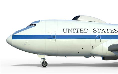 Boeing E-4 Advanced Airborne Command Post 3D Model by citizensnip