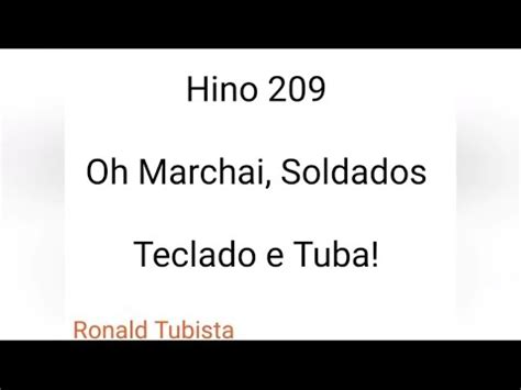 Hino Ccb Tuba Oh Marchai Soldados Teclado E Tuba Youtube