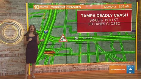 Deadly Crash In Tampa Shuts Down Part Of Busy Street