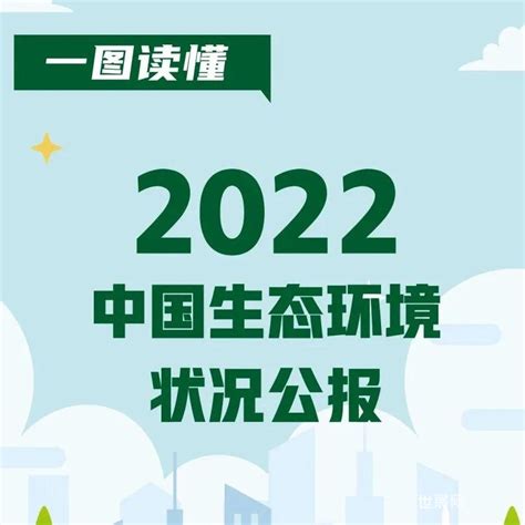 《2022中国生态环境状况公报》发布（附一图读懂） 世展网