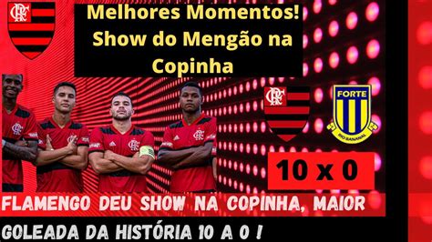 Flamengo 10 X 0 Forte Rio Copinha 2022 Melhores Momentos YouTube