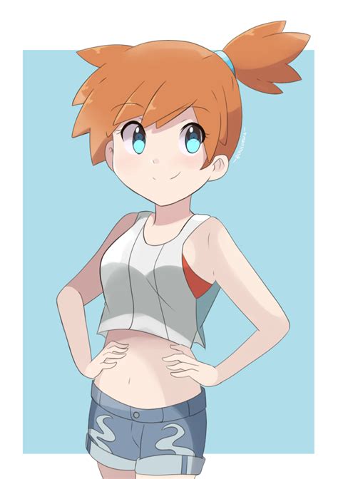 Pokemon Let S Go Pe Gym Leader Misty By Chocomiru On Deviantart