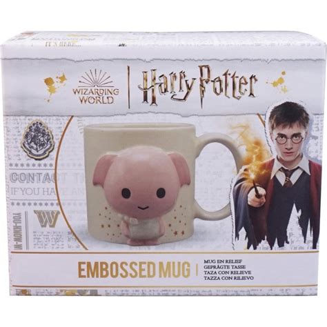 Comprar Tazas Desayuno Dobby Artesana Pintada A Mano Relieve Harry