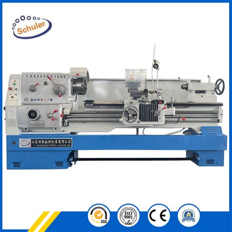 High Precision Brake Lathe Horizontal Lathe Bed Big Swing Gap Bed