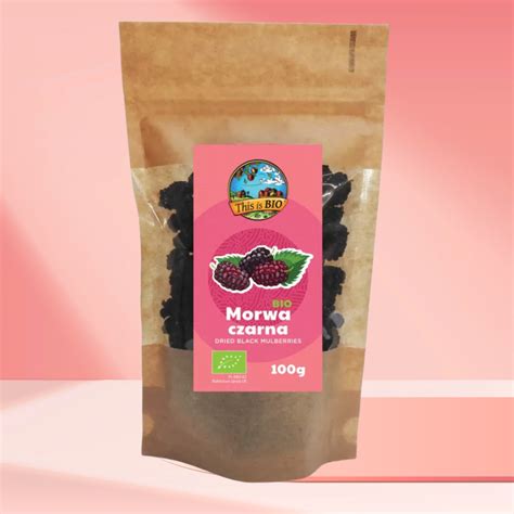 MORWA CZARNA BIO 100g This Is BIO Sklep This Is BIO