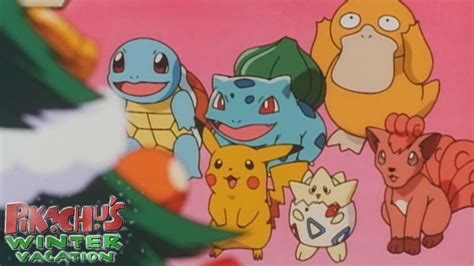 Pikachus Winter Vacation 2001 Pokemon Animated Christmas Film Review