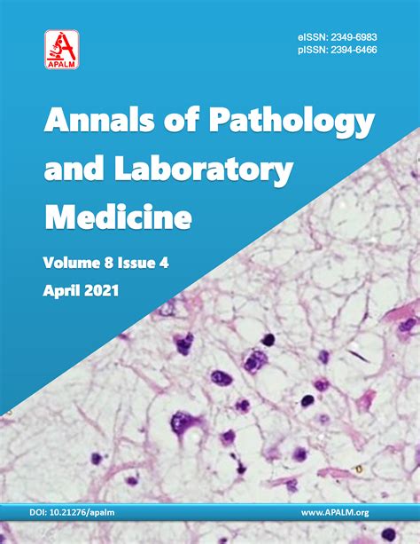 Archives Annals Of Pathology And Laboratory Medicine