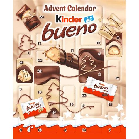 Calendrier De L Avent Kinder Bueno Kinder 167 G La Belle Vie