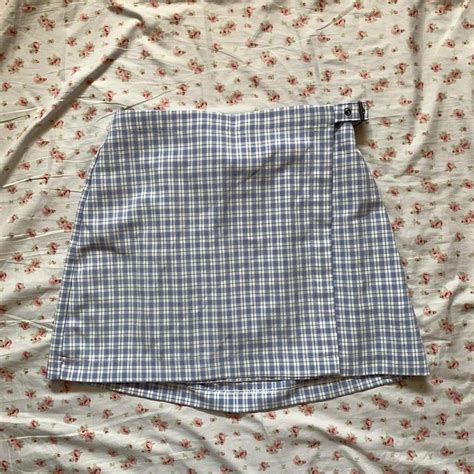 Wild Fable Plaid Skirt 💙 Size Small Waist Depop