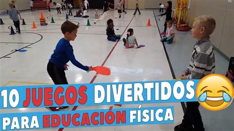 Juegos Para Educaci N F Sica Juegos Divertidos Para Ni Os Youtube