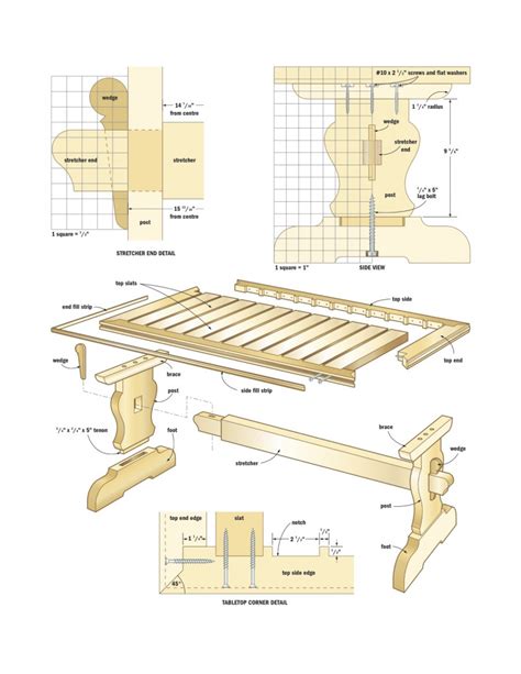 Woodprix Dining Table Plan For Woodworking Pro To Try