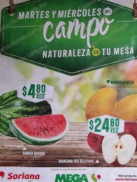 Soriana Martes Y Mi Rcoles Del Campo Y Marzo Ganapromo