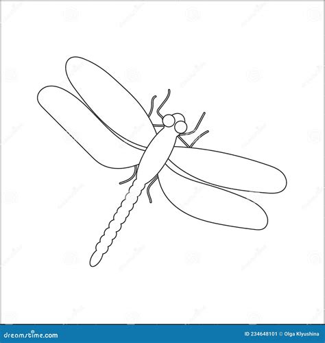 Lib Lula Insecto De Doodle Dibujado A Mano Ilustraci N Vectorial Con