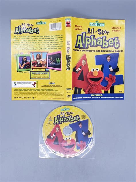 Free Sesame Street Elmo S All Star Alphabet DVD Auctions For Free