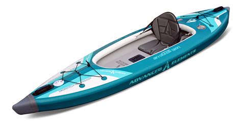 Advanced Elements Drop Stich Inflatable Kayak 1 Person Turquoise