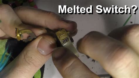 Melted Light Switch Teardown Youtube