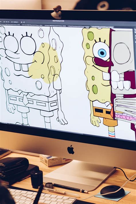 Check out the concept art for the Freeny's Hidden Disstibles Spongebob, exclusive to FYE ...