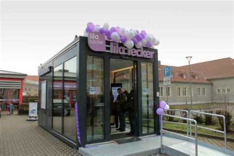 Lila Bäcker Eröffnet Pick Up Store Bäckerwelt