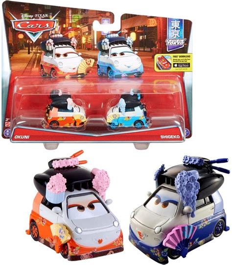 Double Pack Vehicle Selection Disney Cars Cast 155 Car Mattel Cars Doppelpacksokuni