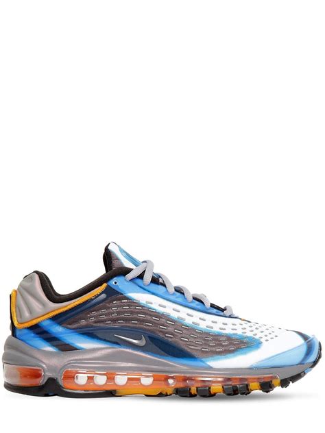 Nike Leather Air Max Deluxe 1999 Og Sneakers in White/Blue (Blue) for ...