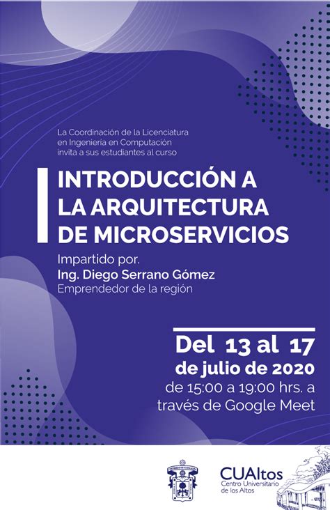 Introducción a la Arquitectura de Microservicios Centro Universitario