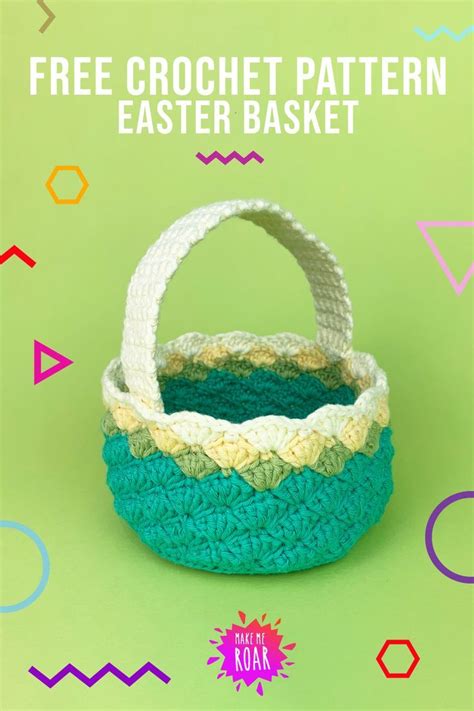 Crochet Bunny Basket Free Easter Crochet Pattern Artofit