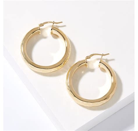 Jewellery Earrings Hoop And Huggie Earrings Bronzoro Yellow Gold