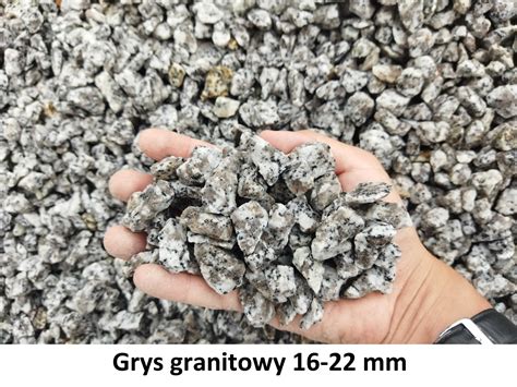 Grys granitowy dalmatyńczyk 8 16 mm 16 22 mm kamień ozdobny ogrodowy